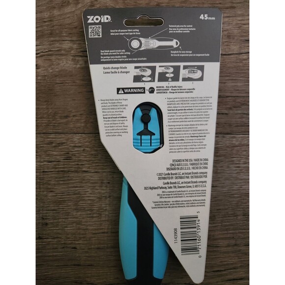 ZOID Tools 45mm Rotary Cutter with Soft-Touch Handle New - Picture 2 of 2